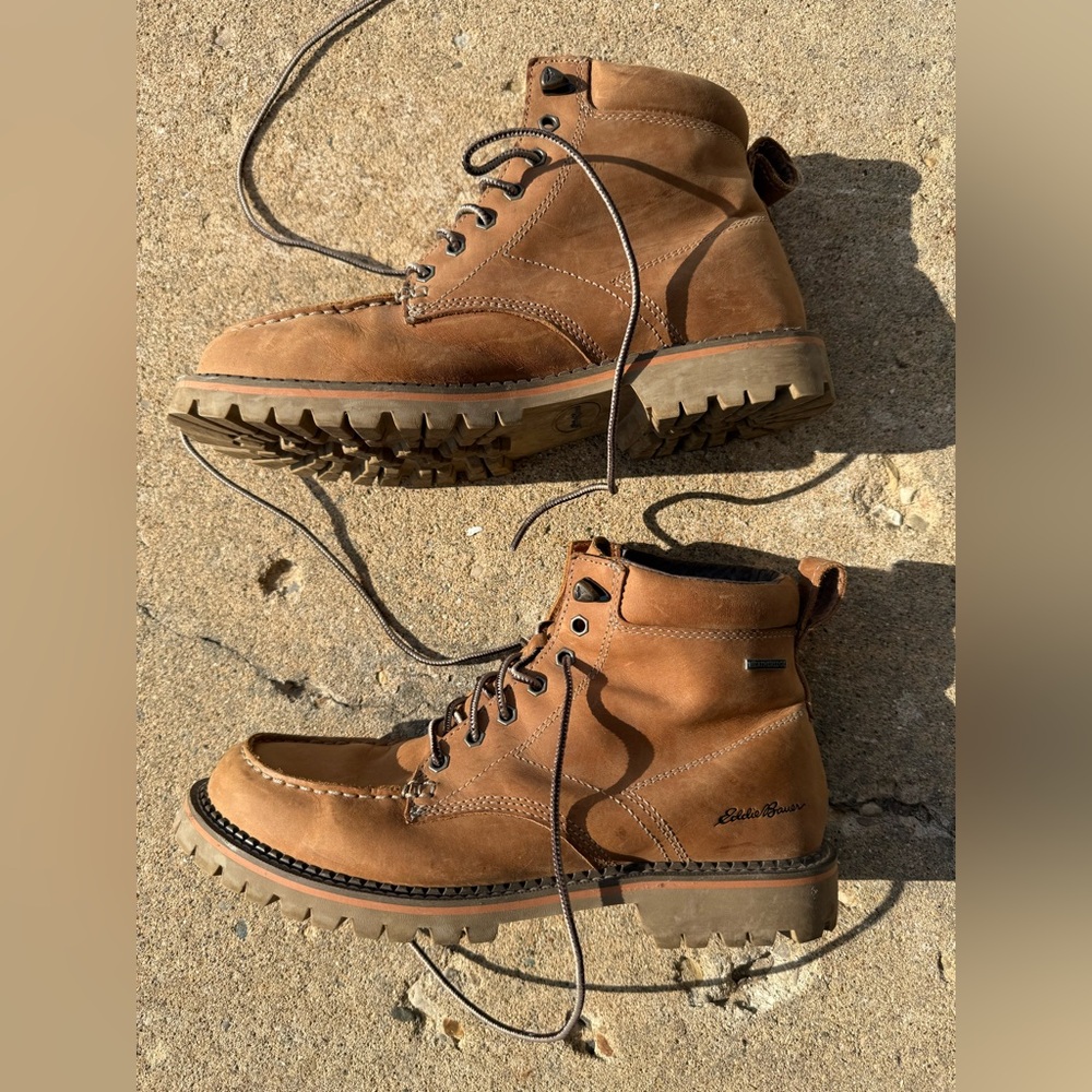 Mens Eddie Bauer Leather 7" Brown
Boots Weatheredge 4041-588 Size 8.5